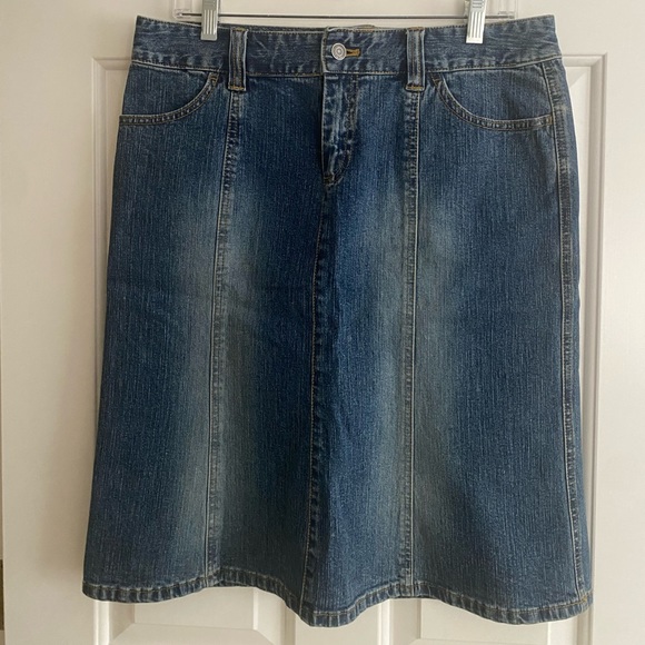 Michael Kors Dresses & Skirts - Michael Kors Y2K Denim Knee-Length Skirt